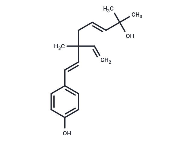 4-[(1E,5E)-3-ethenyl-7-hydroxy-3,7-dimethylocta-1,5-dien-1-yl]phenol