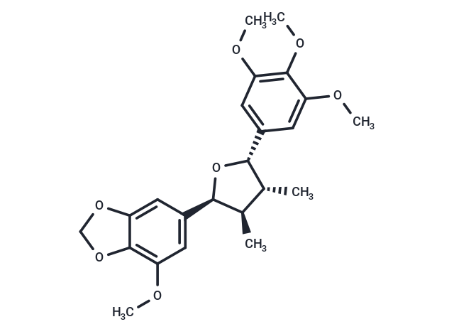 6-[(2S,3R,4R,5S)-3,4-dimethyl-5-(3,4,5-trimethoxyphenyl)oxolan-2-yl]-4-methoxy-2H-1,3-benzodioxole