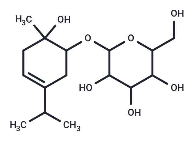2-{[6-hydroxy-6-methyl-3-(propan-2-yl)cyclohex-3-en-1-yl]oxy}-6-(hydroxymethyl)oxane-3,4,5-triol