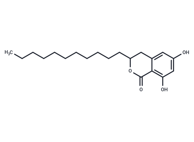 6,8-dihydroxy-3-undecyl-3,4-dihydro-1H-2-benzopyran-1-one