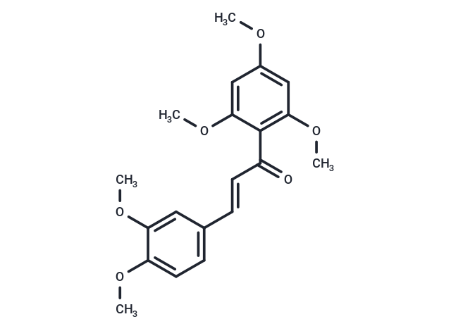 (2E)-3-(3,4-dimethoxyphenyl)-1-(2,4,6-trimethoxyphenyl)prop-2-en-1-one