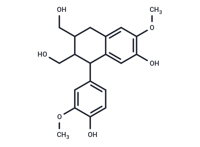 8-(4-hydroxy-3-methoxyphenyl)-6,7-bis(hydroxymethyl)-3-methoxy-5,6,7,8-tetrahydronaphthalen-2-ol