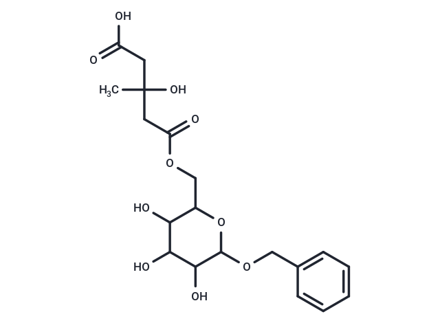 5-{[6-(benzyloxy)-3,4,5-trihydroxyoxan-2-yl]methoxy}-3-hydroxy-3-methyl-5-oxopentanoic acid