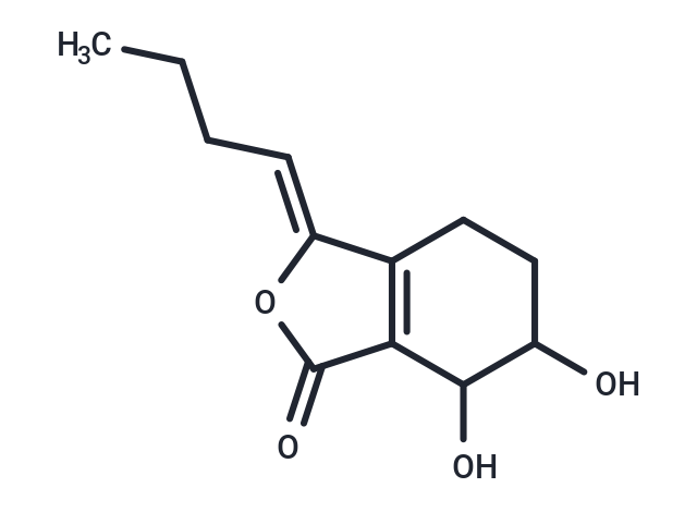 (3Z)-3-butylidene-6,7-dihydroxy-1,3,4,5,6,7-hexahydro-2-benzofuran-1-one