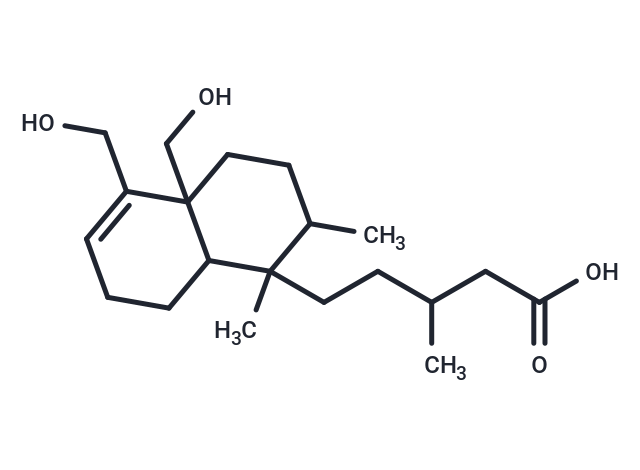 5-[4a,5-bis(hydroxymethyl)-1,2-dimethyl-octahydronaphthalen-1-yl]-3-methylpentanoic acid