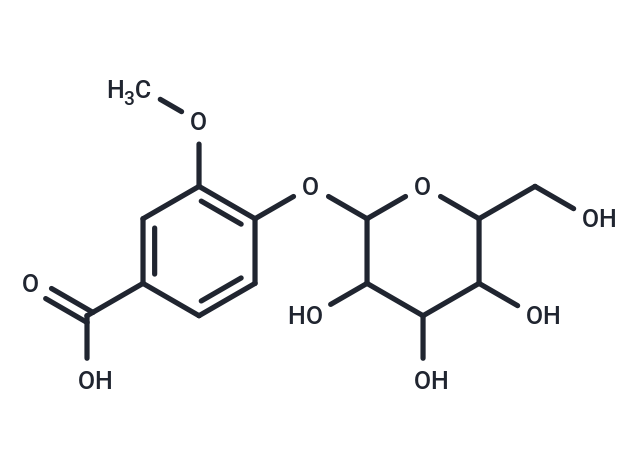 3-methoxy-4-{[3,4,5-trihydroxy-6-(hydroxymethyl)oxan-2-yl]oxy}benzoic acid