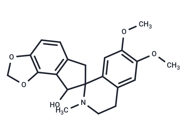 6',7'-dimethoxy-2'-methyl-tetrahydro-2H,2'H-spiro[indeno[4,5-d][1,3]dioxole-7,1'-isoquinolin]-8-ol