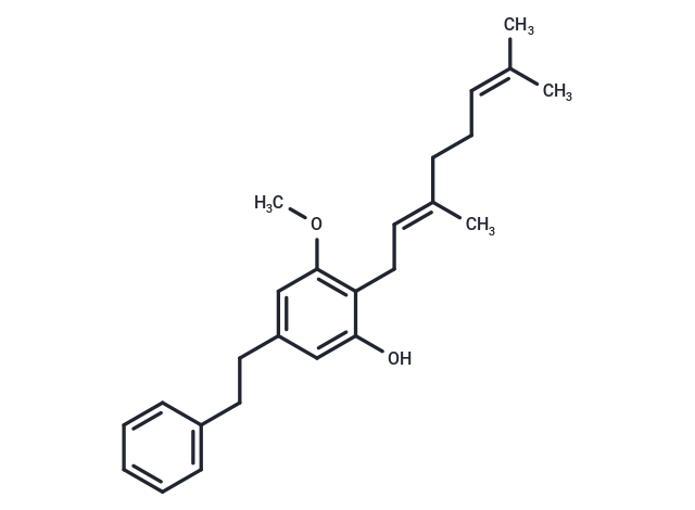 2-[(2E)-3,7-dimethylocta-2,6-dien-1-yl]-3-methoxy-5-(2-phenylethyl)phenol