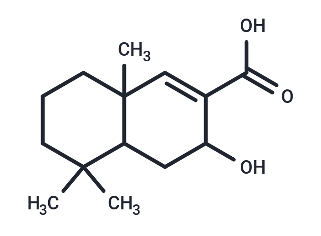 3-hydroxy-5,5,8a-trimethyl-3,4,4a,5,6,7,8,8a-octahydronaphthalene-2-carboxylic acid