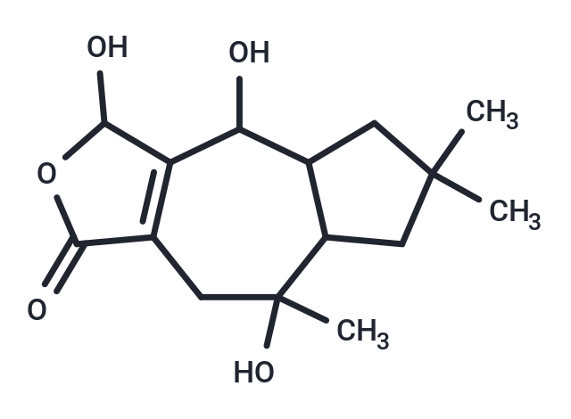 3,4,8-trihydroxy-6,6,8-trimethyl-1H,3H,4H,4aH,5H,6H,7H,7aH,8H,9H-azuleno[5,6-c]furan-1-one