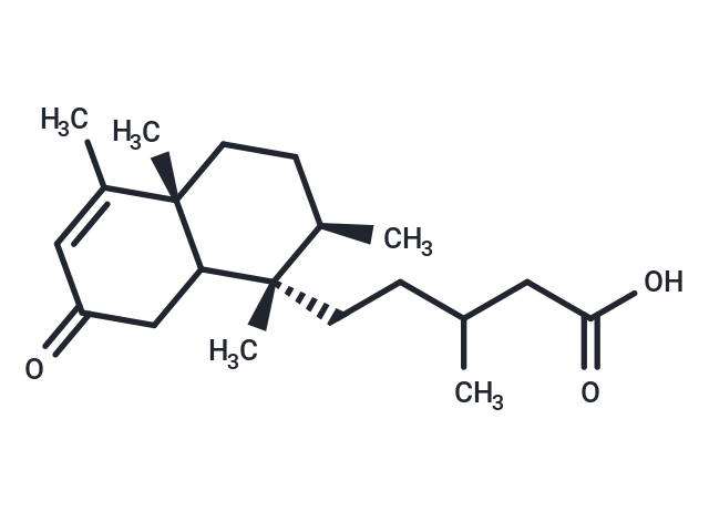 5-[(1S,2R,4aR)-1,2,4a,5-tetramethyl-7-oxo-octahydronaphthalen-1-yl]-3-methylpentanoic acid