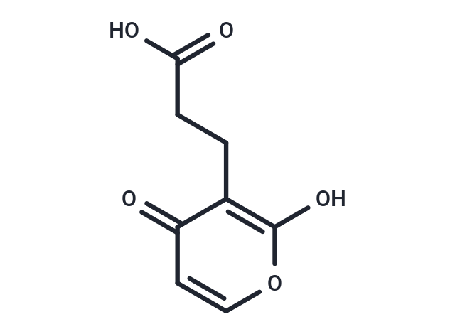 3-(2-hydroxy-4-oxo-4H-pyran-3-yl)propanoic acid