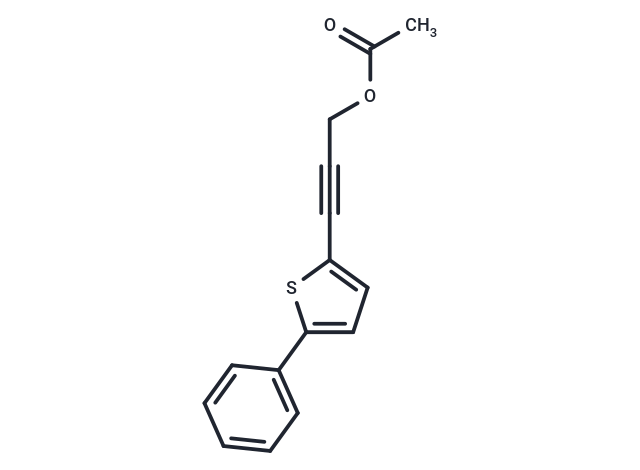 3-(5-phenylthiophen-2-yl)prop-2-yn-1-yl acetate