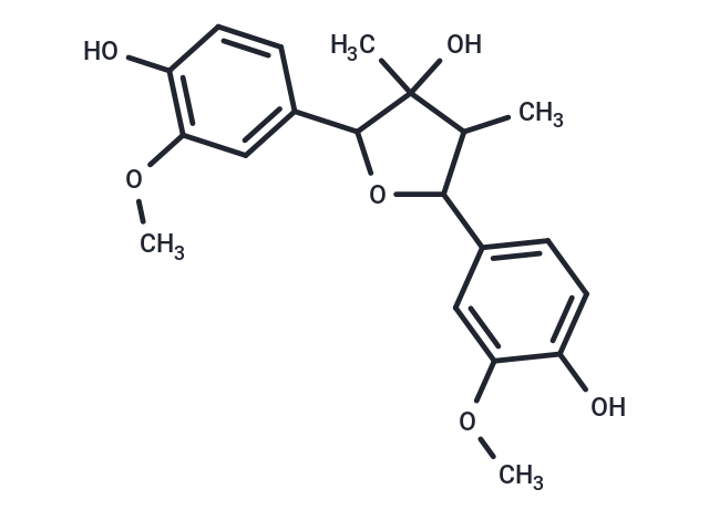 2,5-bis(4-hydroxy-3-methoxyphenyl)-3,4-dimethyloxolan-3-ol