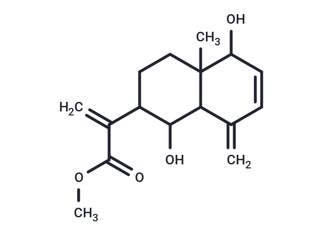 methyl 2-(1,5-dihydroxy-4a-methyl-8-methylidene-octahydronaphthalen-2-yl)prop-2-enoate