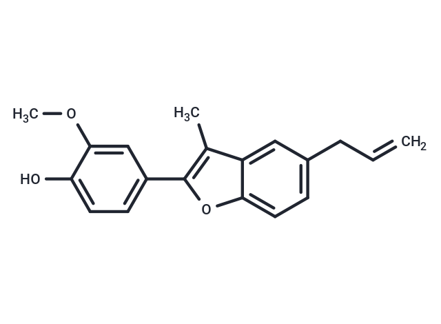 2-methoxy-4-[3-methyl-5-(prop-2-en-1-yl)-1-benzofuran-2-yl]phenol