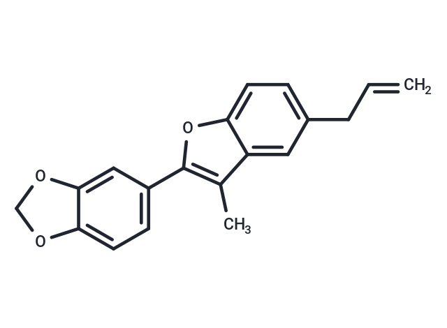 5-[3-methyl-5-(prop-2-en-1-yl)-1-benzofuran-2-yl]-2H-1,3-benzodioxole