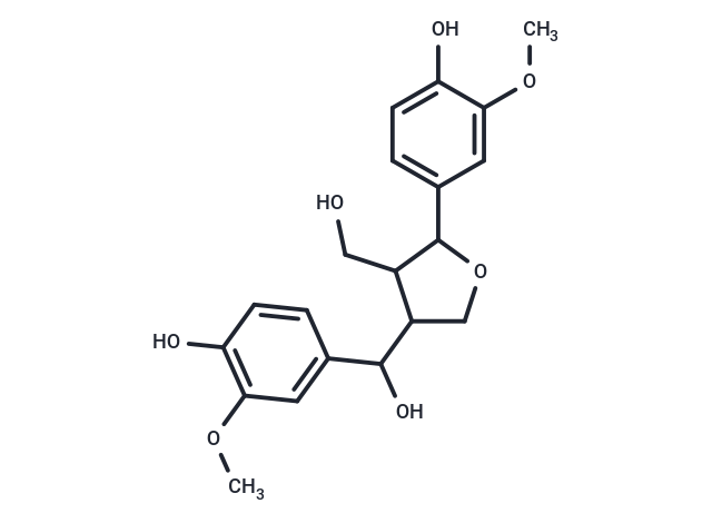 4-{4-[hydroxy(4-hydroxy-3-methoxyphenyl)methyl]-3-(hydroxymethyl)oxolan-2-yl}-2-methoxyphenol