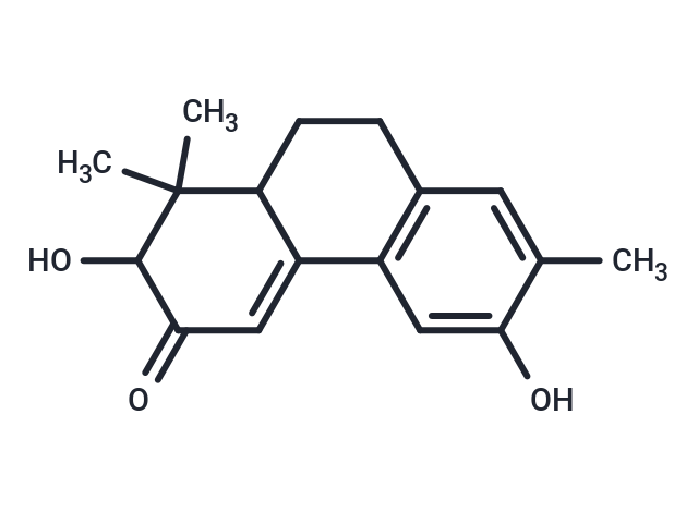 2,6-dihydroxy-1,1,7-trimethyl-1,2,3,9,10,10a-hexahydrophenanthren-3-one