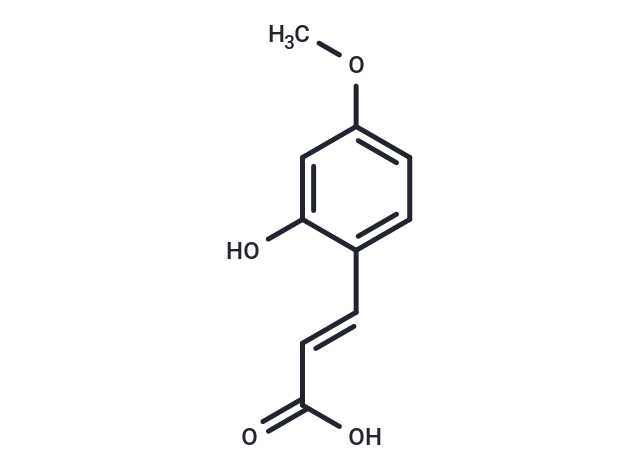 (2E)-3-(2-hydroxy-4-methoxyphenyl)prop-2-enoic acid