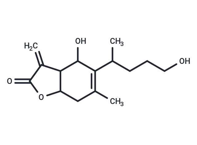 4-hydroxy-5-(5-hydroxypentan-yl)-6-methyl-3-methylidene-2,3,3a,4,7,7a-hexahydro-1-benzofuran-2-one