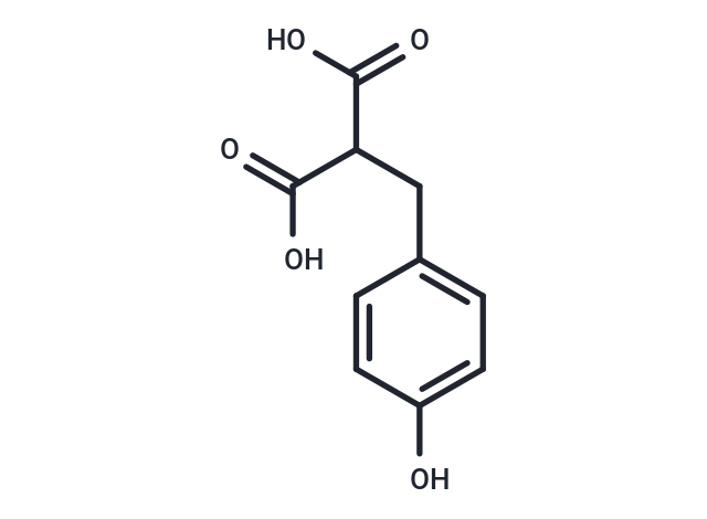 2-[(4-hydroxyphenyl)methyl]propanedioic acid