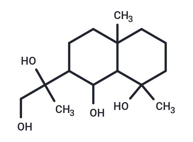 7-(1,2-dihydroxypropan-2-yl)-1,4a-dimethyl-decahydronaphthalene-1,8-diol
