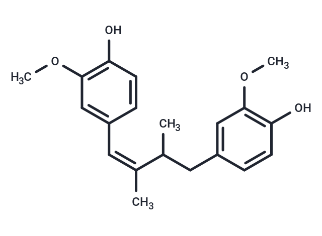 4-[(3Z)-4-(4-hydroxy-3-methoxyphenyl)-2,3-dimethylbut-3-en-1-yl]-2-methoxyphenol