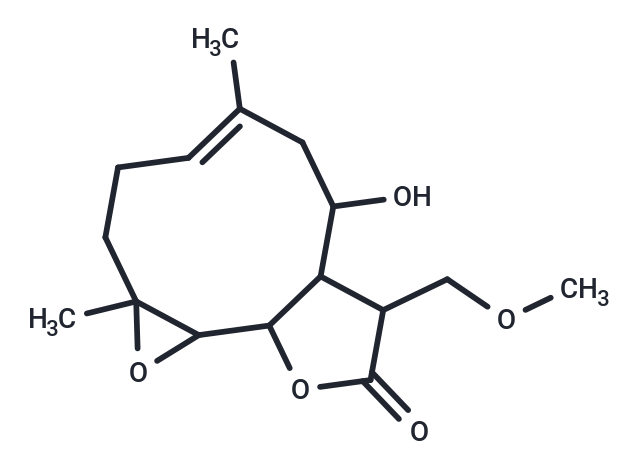 10-hydroxy-12-(methoxymethyl)-4,8-dimethyl-3,14-dioxatricyclo[9.3.0.0^{2,4}]tetradec-7-en-13-one