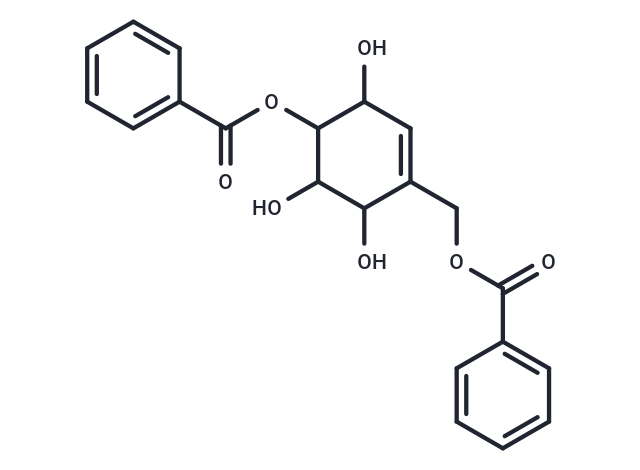 [4-(benzoyloxy)-3,5,6-trihydroxycyclohex-1-en-1-yl]methyl benzoate