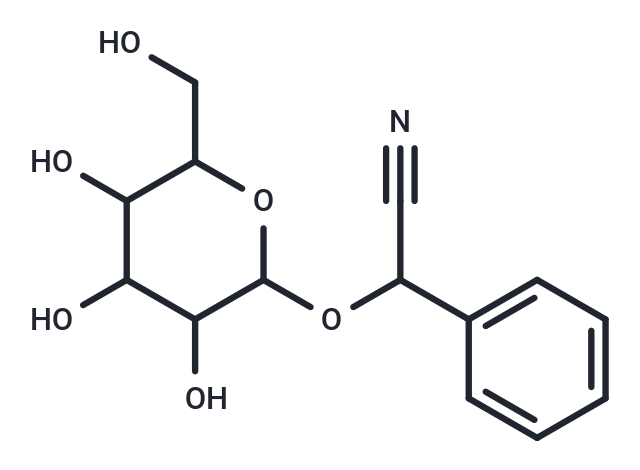 2-phenyl-2-{[3,4,5-trihydroxy-6-(hydroxymethyl)oxan-2-yl]oxy}acetonitrile