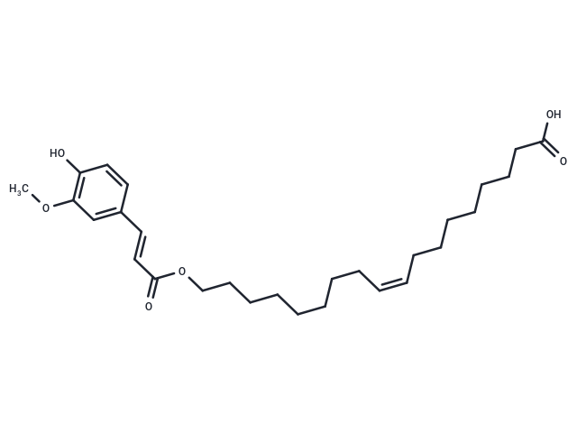 (9Z)-18-{[(2E)-3-(4-hydroxy-3-methoxyphenyl)prop-2-enoyl]oxy}octadec-9-enoic acid