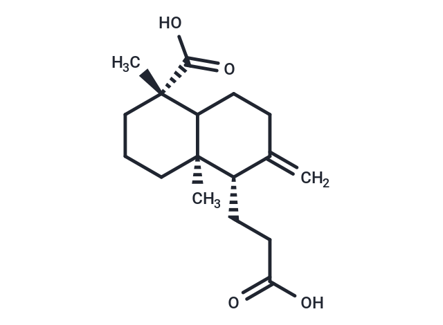 (1S,4aR,5S)-5-(2-carboxyethyl)-1,4a-dimethyl-6-methylidene-decahydronaphthalene-1-carboxylic acid