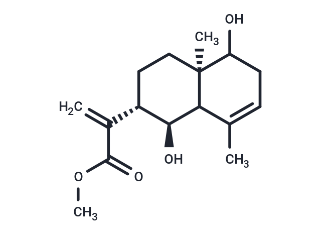 methyl 2-[1,5-dihydroxy-4a,8-dimethyl-1,2,3,4,4a,5,6,8a-octahydronaphthalen-2-yl]prop-2-enoate