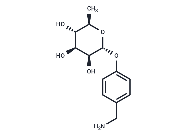 (2R,3S,4S,5S,6R)-2-[4-(aminomethyl)phenoxy]-6-methyloxane-3,4,5-triol