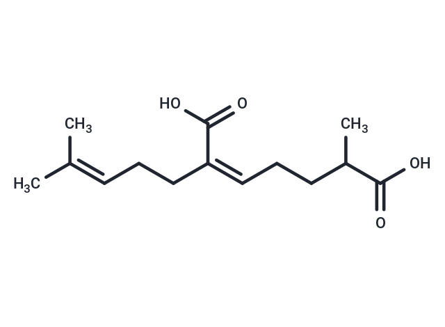 (2Z)-6-methyl-2-(4-methylpent-3-en-1-yl)hept-2-enedioic acid