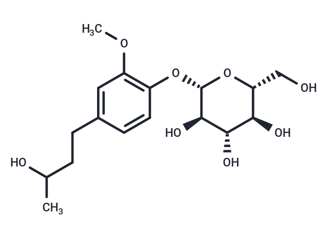 (2S,3R,4S,5S,6R)-2-[4-(3-hydroxybutyl)-2-methoxyphenoxy]-6-(hydroxymethyl)oxane-3,4,5-triol