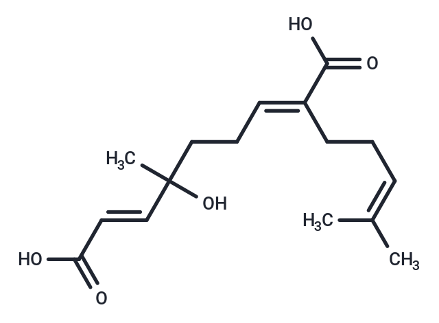 (2E,7E)-6-hydroxy-6-methyl-2-(4-methylpent-3-en-1-yl)nona-2,7-dienedioic acid