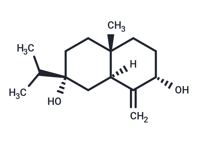 (2S,4aS,7R,8aS)-4a-methyl-1-methylidene-7-(propan-2-yl)-decahydronaphthalene-2,7-diol