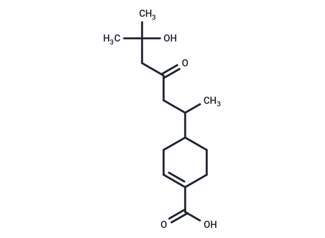 4-(6-hydroxy-6-methyl-4-oxoheptan-2-yl)cyclohex-1-ene-1-carboxylic acid