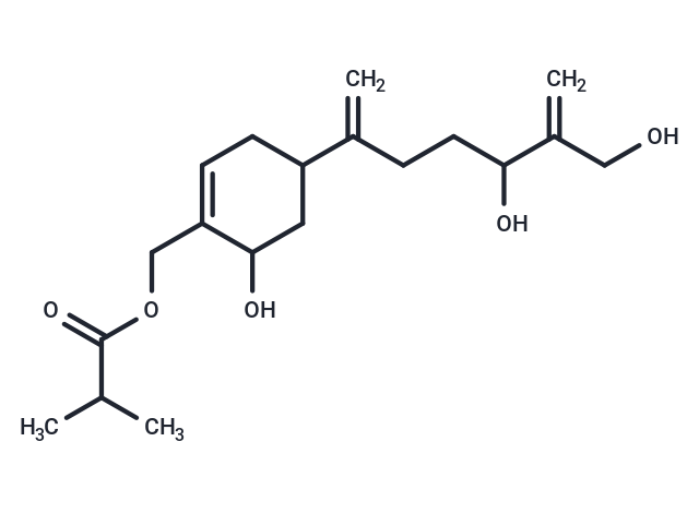 [4-(5,7-dihydroxy-6-methylidenehept-1-en-2-yl)-hydroxycyclohex-1-en-1-yl]methyl 2-methylpropanoate