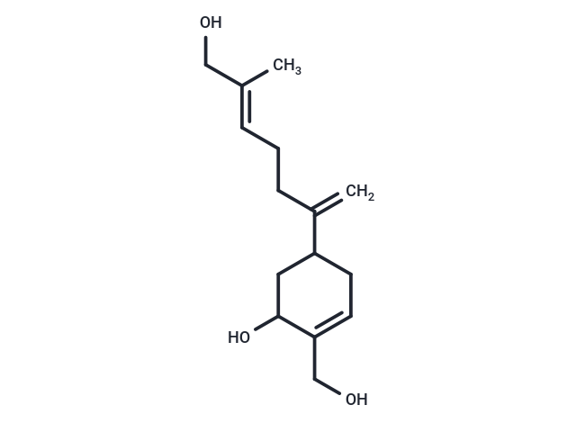 5-[(5E)-7-hydroxy-6-methylhepta-1,5-dien-2-yl]-2-(hydroxymethyl)cyclohex-2-en-1-ol