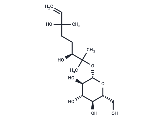 2-{[(3S)-3,6-dihydroxy-2,6-dimethyloct-7-en-2-yl]oxy}-6-(hydroxymethyl)oxane-3,4,5-triol