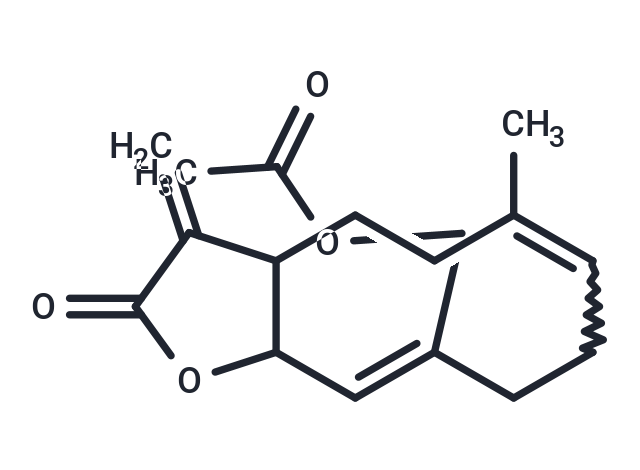 {6-methyl-3-methylidene-2-oxo-2H,3H,3aH,4H,5H,8H,9H,11aH-cyclodeca[b]furan-10-yl}methyl acetate