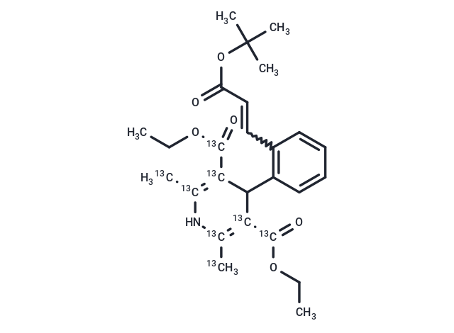 Lacidipine-[13C8] (Standard)
