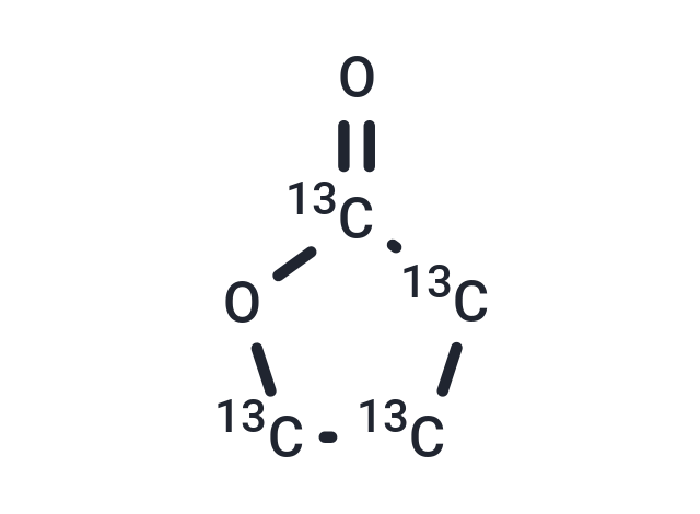 Gamma-Butyrolactone-[13C4] In Methanol, Concentration: 1000µg/mL (Standard)