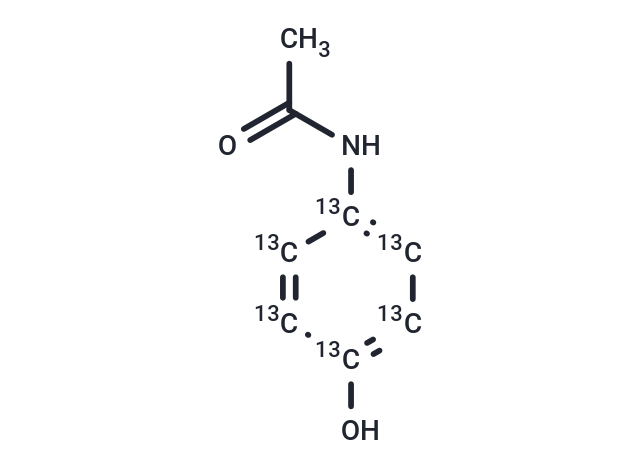 Acetaminophen-13C6 (Standard)