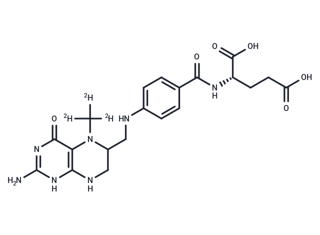 5-Methyltetrahydrofolic Acid-[D3] (Standard)