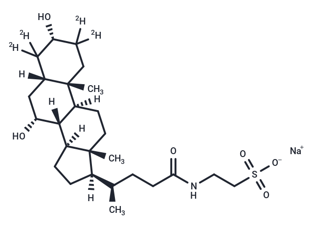 Taurochenodeoxycholic Acid-[D4] Sodium Salt In Methanol, Concentration: 100µg/mL (Standard)