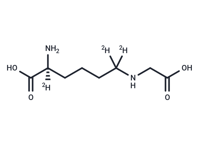 Nε-Carboxymethyl-L-Lysine-2,6,6-[D3] (Standard)